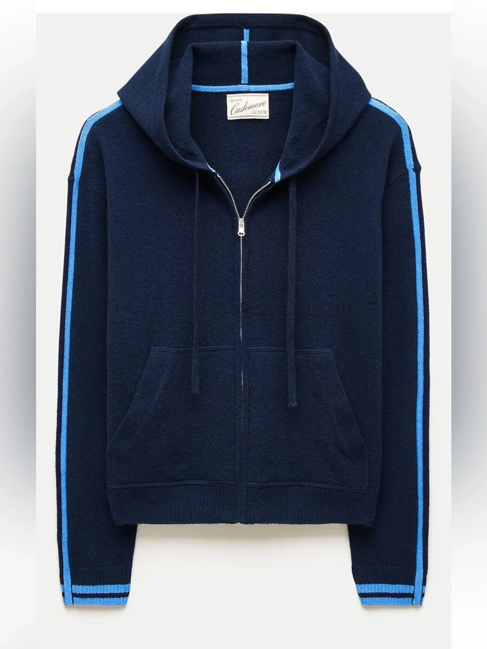 J crew cashmere hoodie